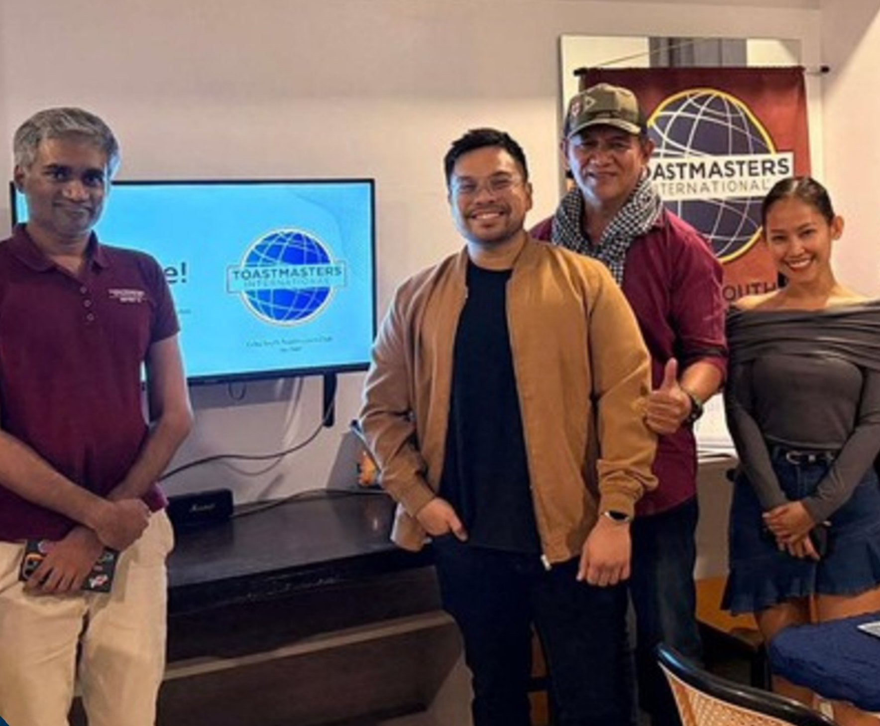 A Cebu South Toastmasters Club meeting in full swing